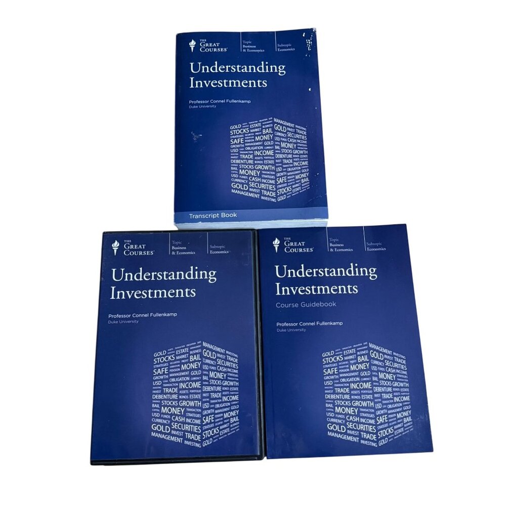 Great Courses Understanding Investments Fullenkamp Guidebook Transcript Complete